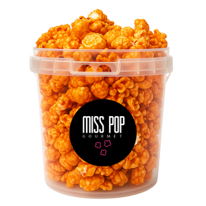 Palomitas Gourmet Color Naranja - Cubo Grande