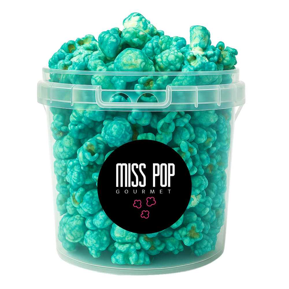 Palomitas Gourmet Color Azul - Cubo Grande