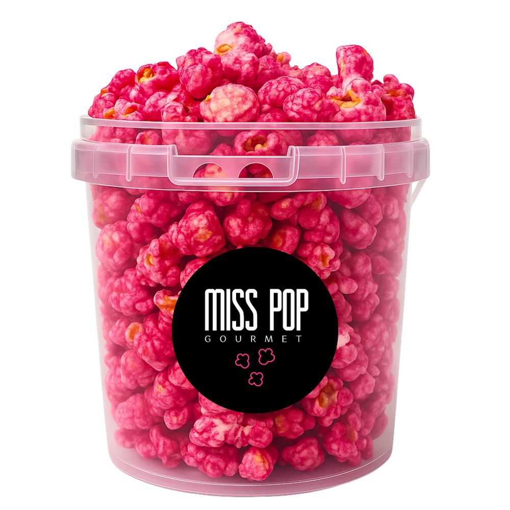 Palomitas Gourmet Frambuesa - Cubo Grande