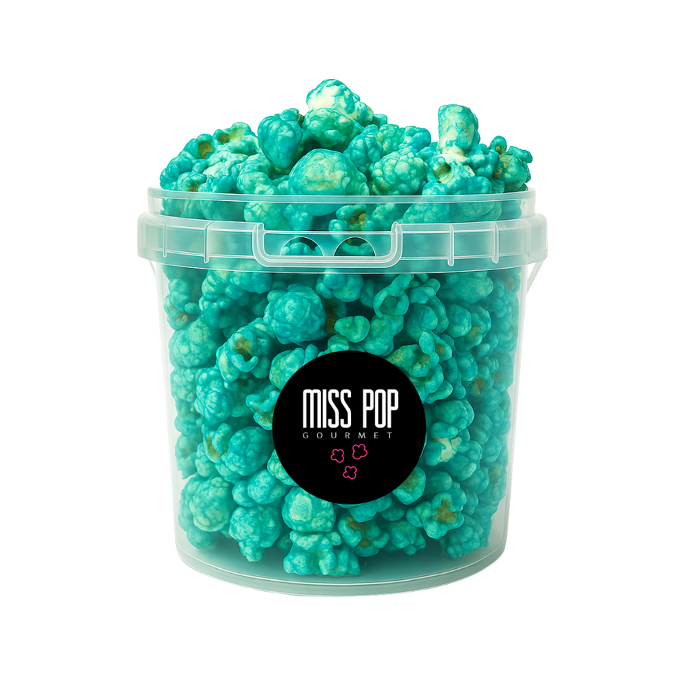 Palomitas Gourmet Color Azul - Cubo Pequeño