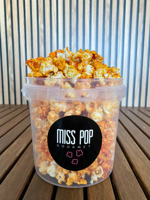 Palomitas Gourmet Color Naranja - Cubo Pequeño